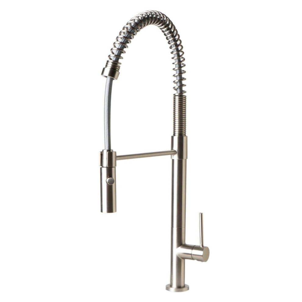 Photos - Tap Alfi brand ABKF3732-BN Kitchen Faucet 22.5""""H Brushed Nickel 