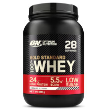 Optimum Nutrition Gold Standard 100% Whey Protein, Muscle Building Powder With Naturally Occurring Glutamine and BCAA Amino Acids, Cookies and Cream