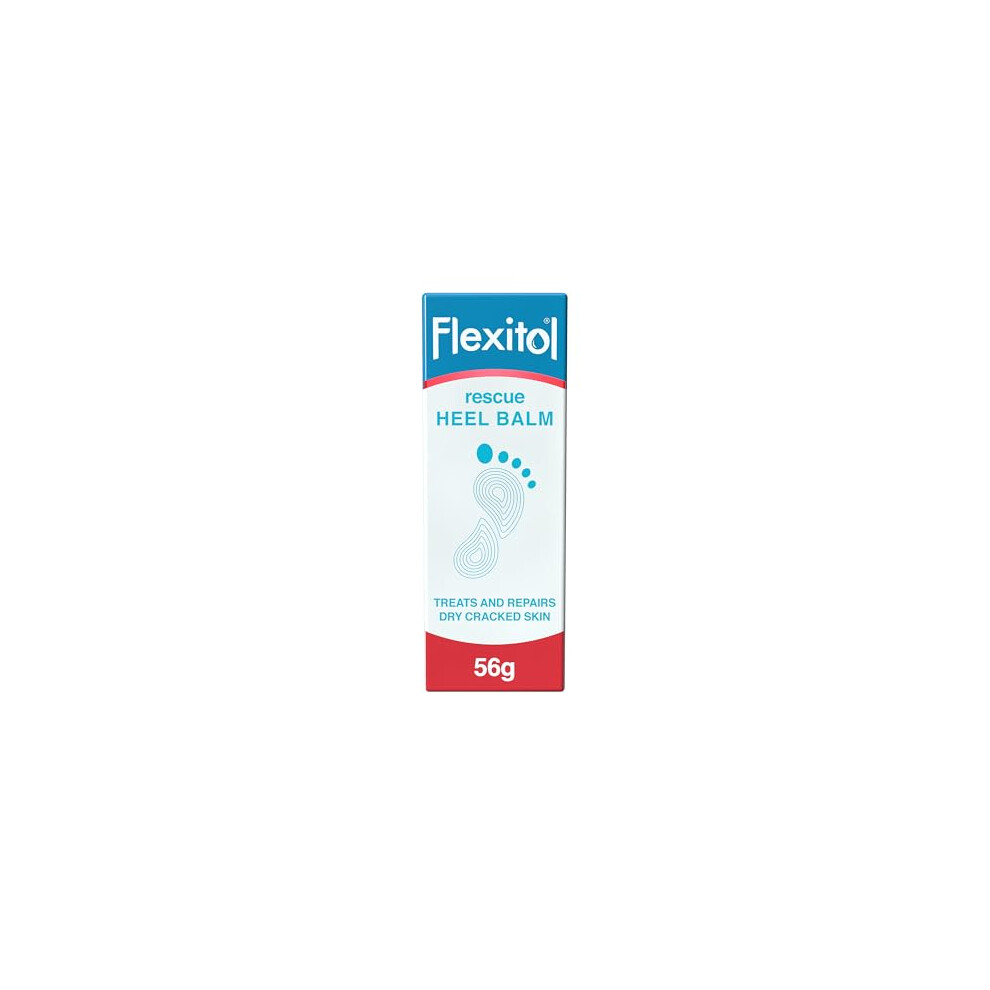 Flexitol Rescue Heel Balm - Foot For Visible Results In 1 Day - For Cracked Heels And Very Dry Feet - 25 Percent Urea For Intense Hydration - C Cream