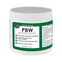 Five Star PBW 1 Pfund Nicht tzender alkalischer Reiniger, wei pbw1
