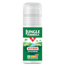 Jungle Formula Maximum Insect Repellent 50ml - Roll-On Repellent for Long-Lasting Protection - with DEET - Maximum Level of Protection against Mosqui