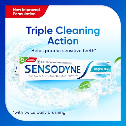 Sensodyne Sensodyne Sensitive Toothpaste Daily Care Original Mint 75 ml 1