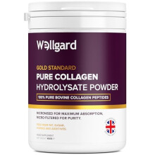 Collagen Powder, Gold Standard Bovine Collagen Peptides Powder by Wellgard - High Levels of The 8 Essential Amino Acids, Collagen Supplements, Halal