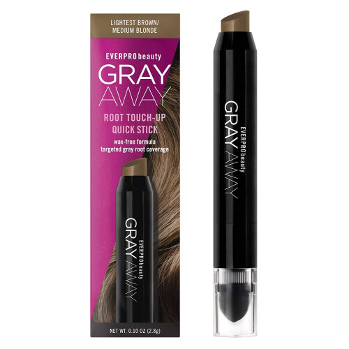 Everpro Grey Away Root Touchup Quick Stick Lichtste bruin/medium blond 0,10 ounce (3 ml) (2-pack)