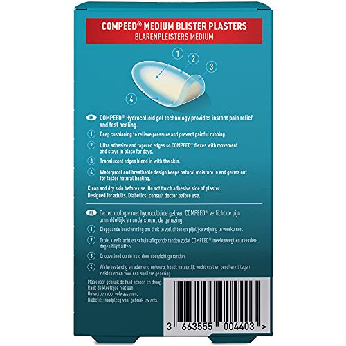 Compeed Compeed Medium Size Blister Plasters, Pack of 6 1