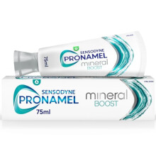 Sensodyne Pronamel Toothpaste Mineral Boost, Fluoride Toothpaste for Acid Weakened Enamel Repair, Peppermint Flavour, 75ml