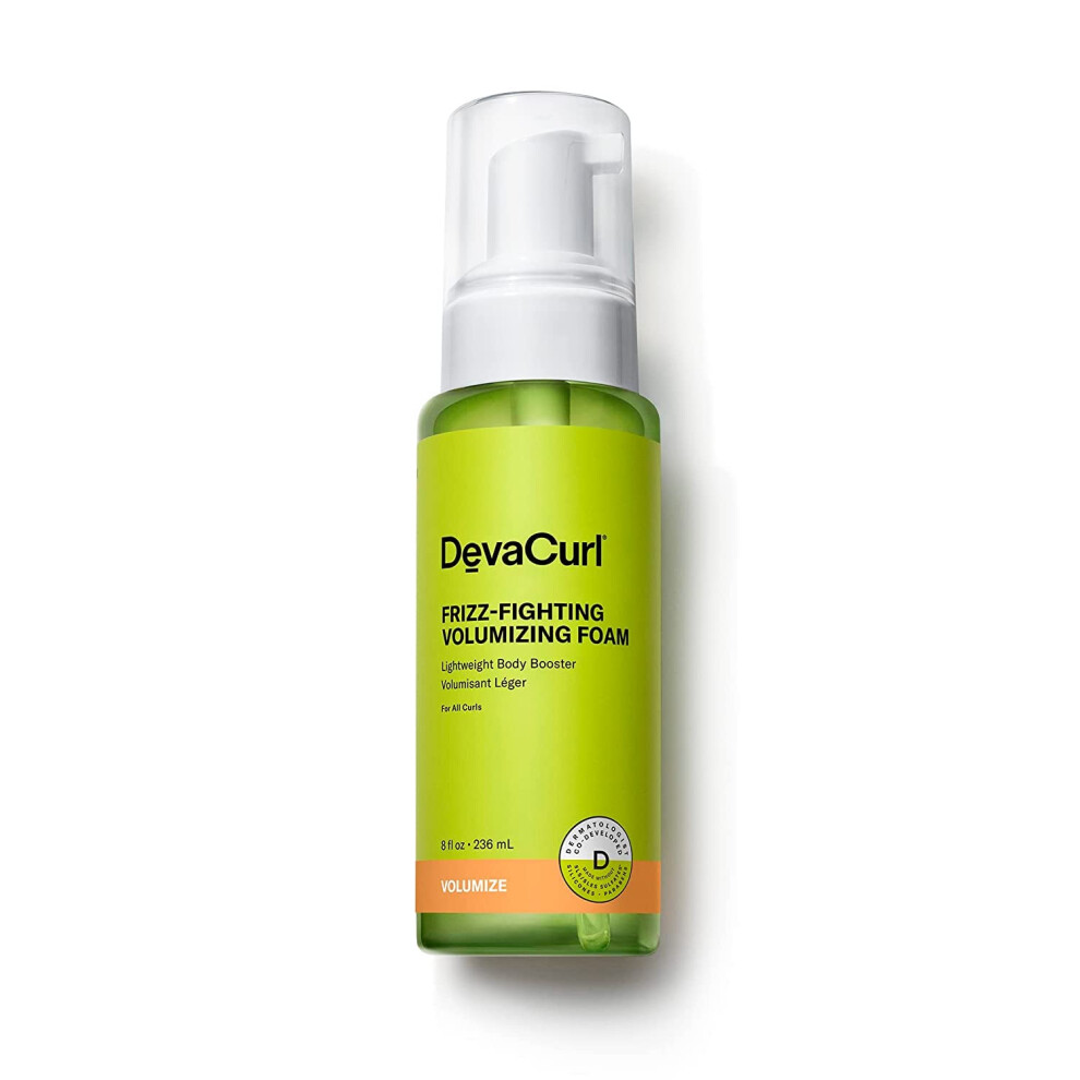 DevaCurl Frizz-Fighting Volumizing Foam Lightweight Body Booster Superfruits 8 fl. oz.