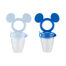 Gryzak Disney Mickey i Minnie z karmnikiem na owoce - bezpieczna i trwala konstrukcja lagodzaca ble zabkowania Twojego dziecka