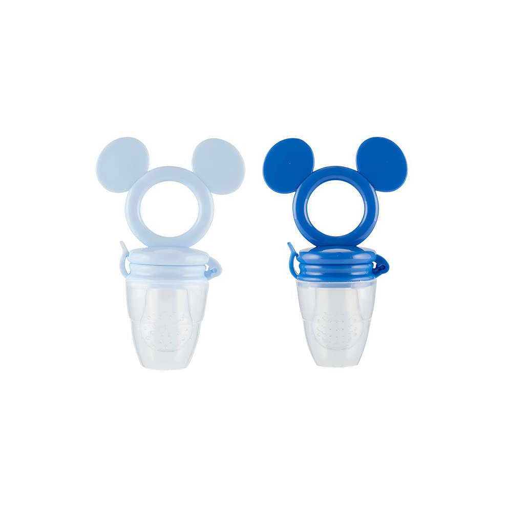 Disney Mickey and Minnie Teether with Fruit Feeder - Safe and Durable Design for Soothing Your Baby's Teething Pains