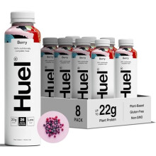 Huel Ready-to-Drink Meal, Berry Protein Drink, 8 x 500ml Bottles, Protein Shakes, Pre-Portioned Meal, 20g of Protein per Bottle, Rich in Essential Vi