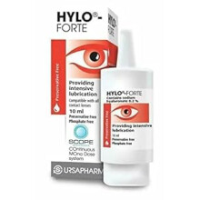HYLO Forte - Preservative Free Lubricating Eye Drops - for Treatment of Severe and Persistant Dry Eyes - 10ml