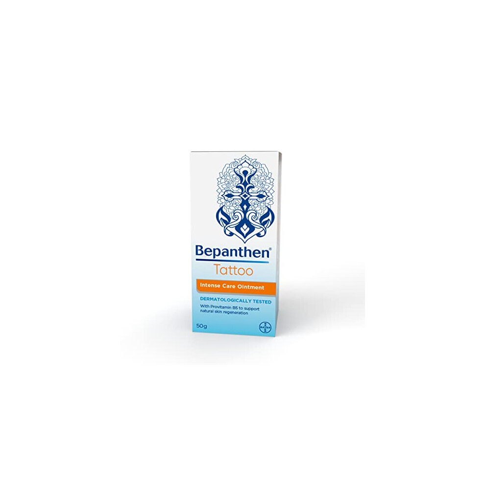 Bepanthen Tattoo Intense Care Ointment, Formulated with Provitamin B5, 50g