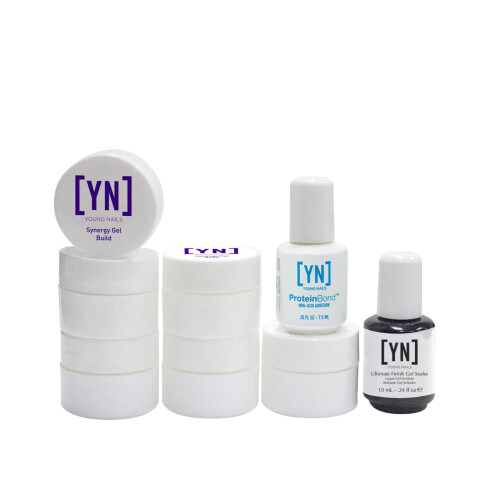 Σετ Δοκιμής Gel Synergy Young Nails για Ψεύτικα Νύχια