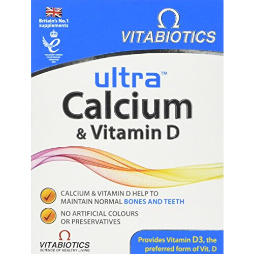Calcium and Vitamin D Tablets, Vitabiotics Ultra