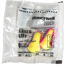 Howard Leight Laser Lite soft foam earplugs - SNR 35db (30 Pairs)