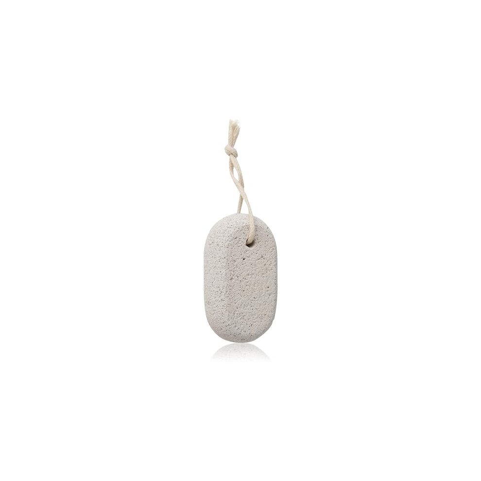 Manicare Skin Polishing Stone, Natural Pumice, Exfoliates Hard Dead Dry Skin, Perfect For Professional Salon Home Pedicure, Prevents Corns Calluses A