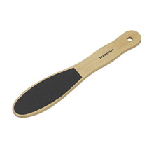 Manicare Smoothing Wooden Foot File, Double Sided To Exfoliate And Remove Dry Dead Skin, Eliminates Corns And Calluses, Pedicure Tool For Super Soft