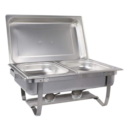 Sterno Chafing Dish 8 quart zilver 1
