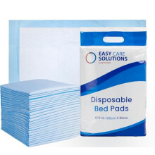 30 x Easy Care Solutions 60 x 90 cm Premium Disposable Incontinence Bed Pads | High Absorbency Underpads, Bed Mats, Mattress Protectors, Incontinence