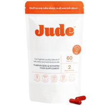 Jude Bladder Health Tablets As Seen On Dragons' Den, Science-Backed Supplement, Nourish Your Pelvic Floor, Made in The UK, Vegan & Gluten Free, Pumpk