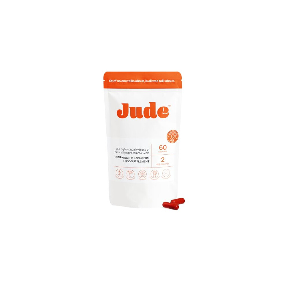 New Jude Bladder Health Tablets As Seen On Dragons' Den, Science-Backed Supplement, Nourish Your Pelvic Floor, Made In The Uk, Vegan & Gluten Free, Pumpk B09xj3kfgy