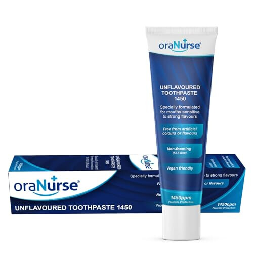 OraNurse Unflavoured Toothpaste 50ml - Pk of 3 1