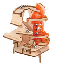 Marbleocity Triple Play 4-Bar Link - Stavebnica dreven ho gul ckov ho stroja - Tinkineer STEM stavebnica - pre vek 9+