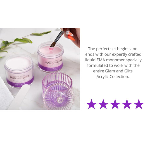 Glam and Glits EMA Liquid Monomer 16 oz 2