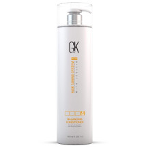 GK HAIR Global Keratin Balancing Conditioner (33,8 Fl Oz/1000 ml) voor vet en gekleurd haar Dagelijks gebruik na shampoo Conditionering Diepe rei