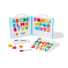 Chuckle & Roar - All About A -B -C's Travel Case - On the Go Learning - Fantastisk til b?rnehaver - aldre 3 og op