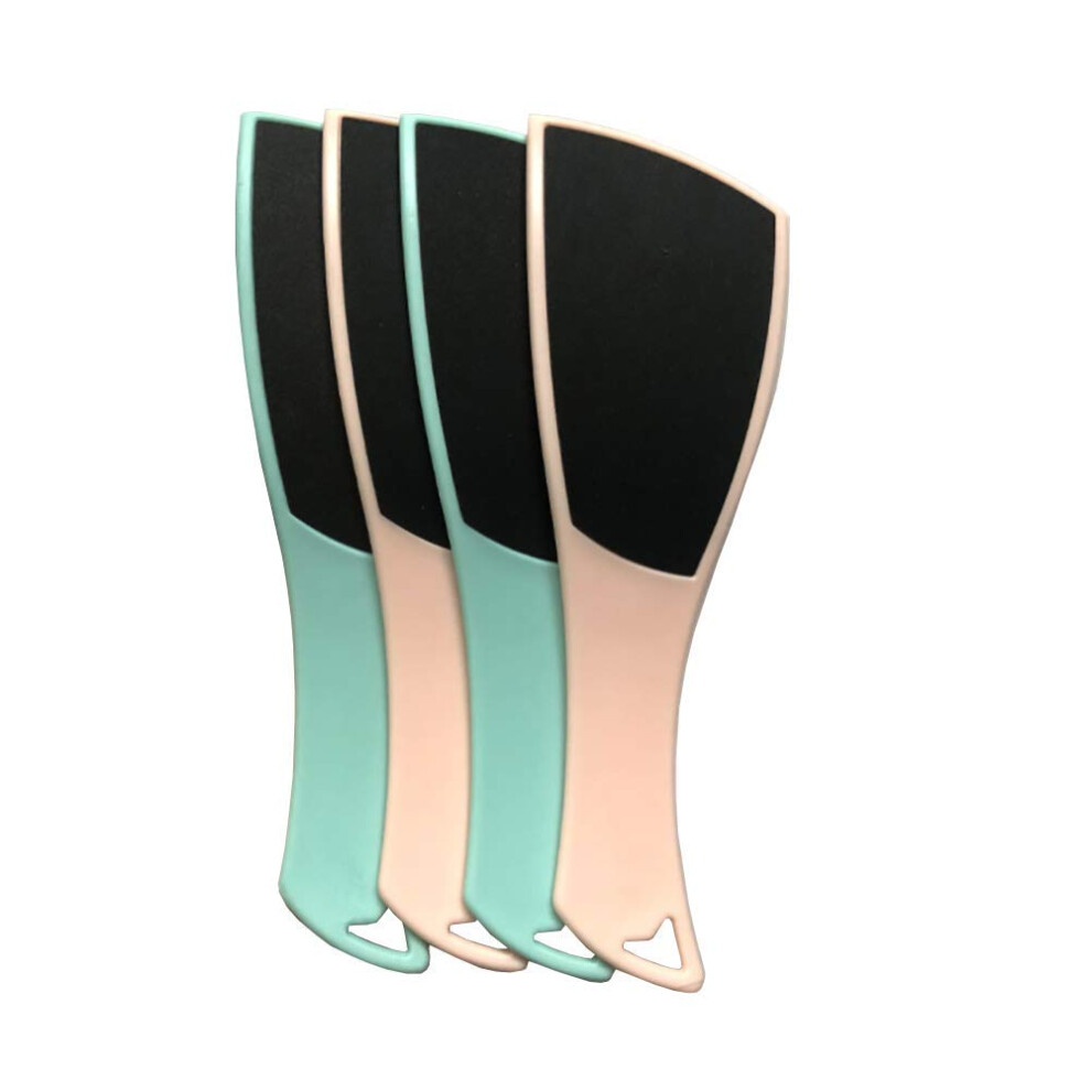 Uuyyeo 4 Pieces Double Sided Foot File Callus Remover Foot Sander Foot Scrubber Dead Skin Remover Pedicure Tools