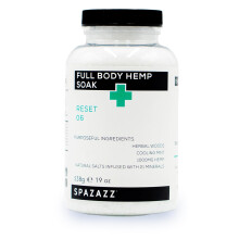Spazazz Bagno di Canapa per Tutto il Corpo - 1000 mg di Canapa - Cristalli di Sali da Bagno Aromaterapici per Vasca Idromassaggio e Bagno - 538 g