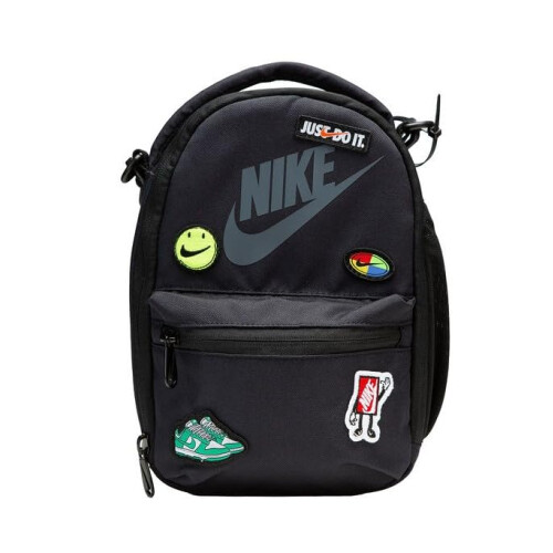 Nike Isolierte Lunchtasche mit Nike-Patch, Schwarz, Einheitsgr      e, 9A3089-023 1