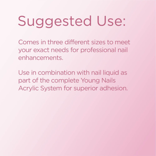 Young Nails Acryl-Abdeckpuder Rosebud 45 Gramm 2