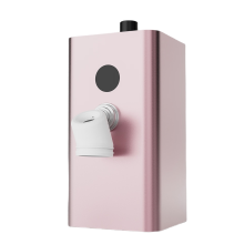 New Tattoo Needle Washer Auto Induction - Disposable Flushing Bag, Magnetic Base, ABS Pink