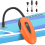 20PSI Paddle Board Inflatable Pump with Auto Shut Off Air Pump,A 6