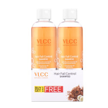 VLCC Hair Fall Control-shampoo | Met Khus-olie, gehydrolyseerde keratine en kokosolie | 700 ml (25,36 ounces) verpakking van 2