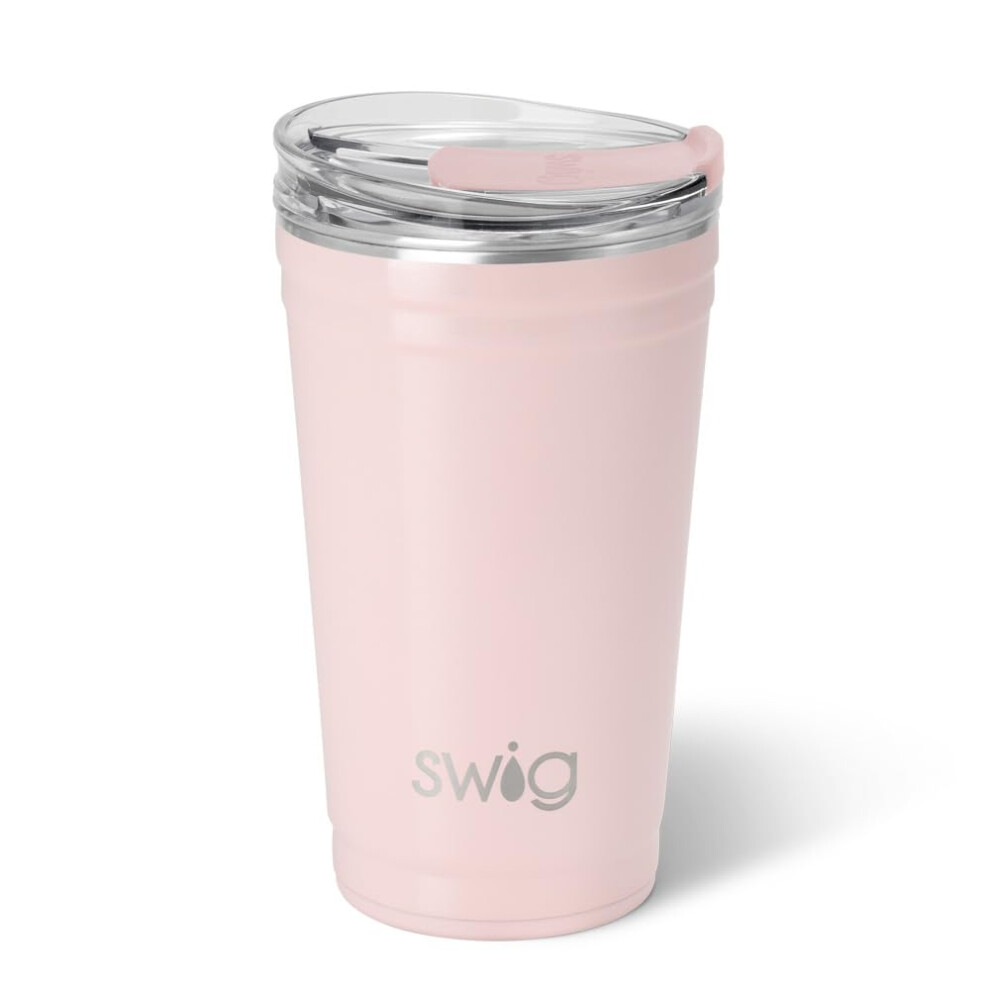 Swig Life 24Oz Partybecher, Stapelbarer, Isolierter Reise-Kaffeebecher Mit Ez-Schiebedeckel, Getr Nkehalter-Freundlicher Reise-Thermosbecher Aus-image
