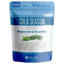 Sali da bagno per la stagione fredda, 32 once, sali di Epsom con oli essenziali naturali di rosmarino, menta piperita, eucalipto e limone, pi    vi