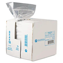 Inteplast Group PB080418R Get Reddi Food & Poly Bag  8 x 4 x 18  8-Quart  0.68 Mil  Clear (Case of 1000)