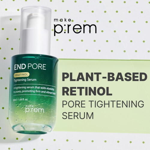 make p:rem, End Pore, Soro de Apoio à Pele Vegetal, 1,69 fl oz (50 ml) 1