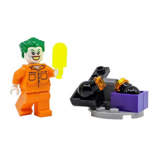 LEGO Superhjältar: Arkham Joker Minifigur med Bombkatapult