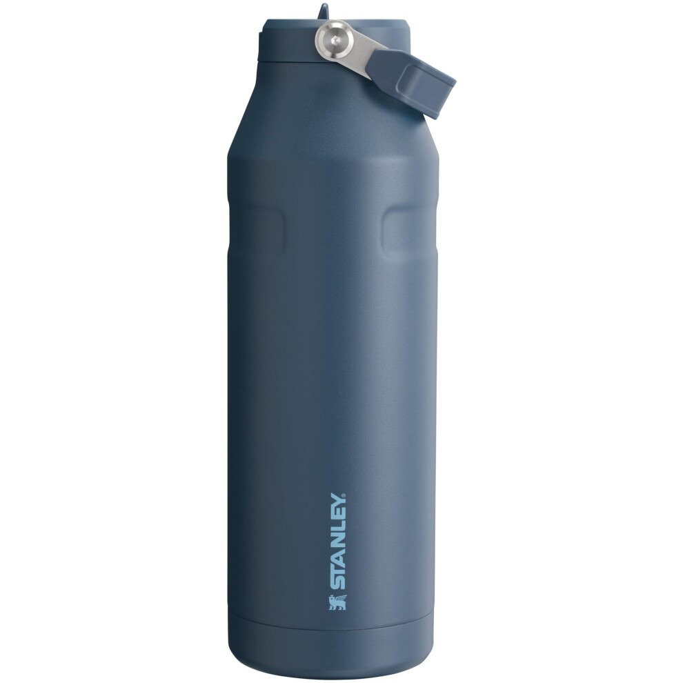 Stanley IceFlow Flip Straw 2.0 Water Bottle 50 OZ | Built-In Straw with Larger Opening | Lightweight & Leak-Resistant | Insulated Stainless Steel | BP