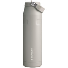 Stanley IceFlow Flip Straw 2.0 Wasserflasche 36 OZ | Integrierter Strohhalm mit grerer ffnung | Leicht und auslaufsicher | Isolierter Edelstahl |