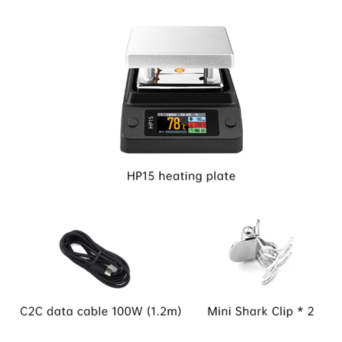 Προθερμαντήρας θερμαντικής πλάκας HP15 MINI Πλάκα θέρμανσης PD Ψηφιακή σταθερά 1