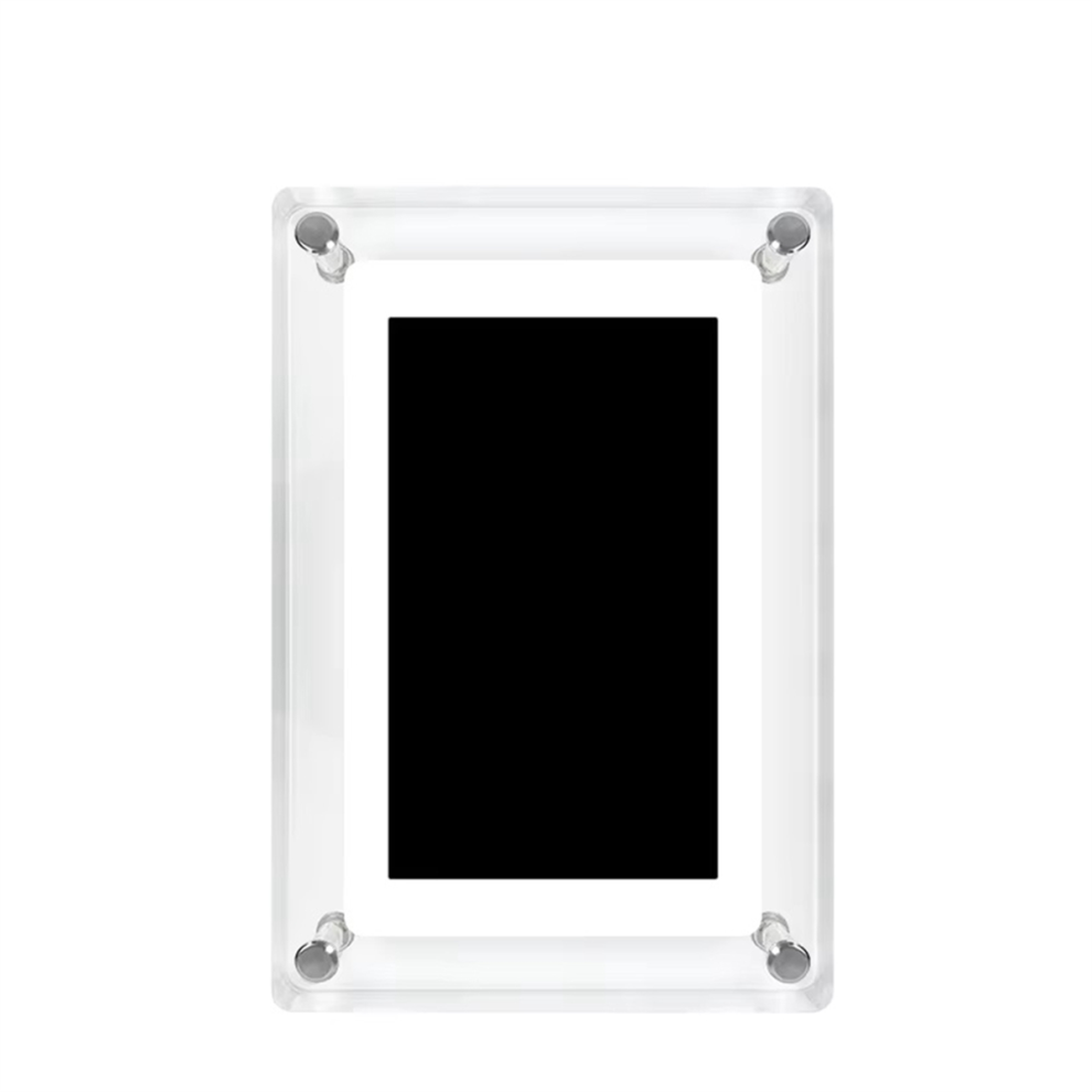 Cadre photo numérique 5 pouces, écran vertical, 4 Go, batterie 1200 mAh