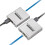 Extensor HDMI 4K de 120 m con cable RJ45 Cat5e/6 2