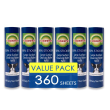 Nagy felletu grgos utntlto Scotch-Brite 50%-kal ragadsabb szszhengerhez, kivlan mukdik a hzillatok szorn (60 lap 6-os tekercsenknt)