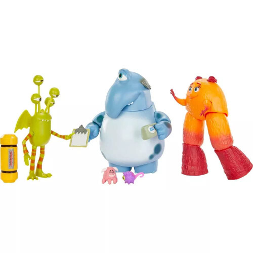 Mattel Disney Monsters at Work Meet The MIFT Team Figures Pack 1
