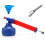 Dadaozhijian Diatomee?aarde Applicator Tuin Puffer Duster (Rood 1) 1